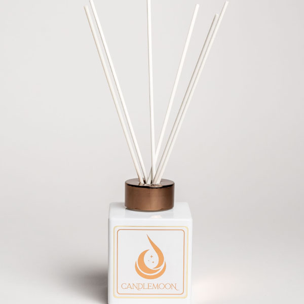 Square Diffuser with Bronze Lid 200ml