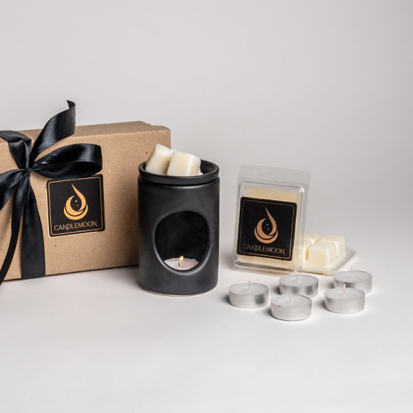 Ceramic Wax Burner Gift Set
