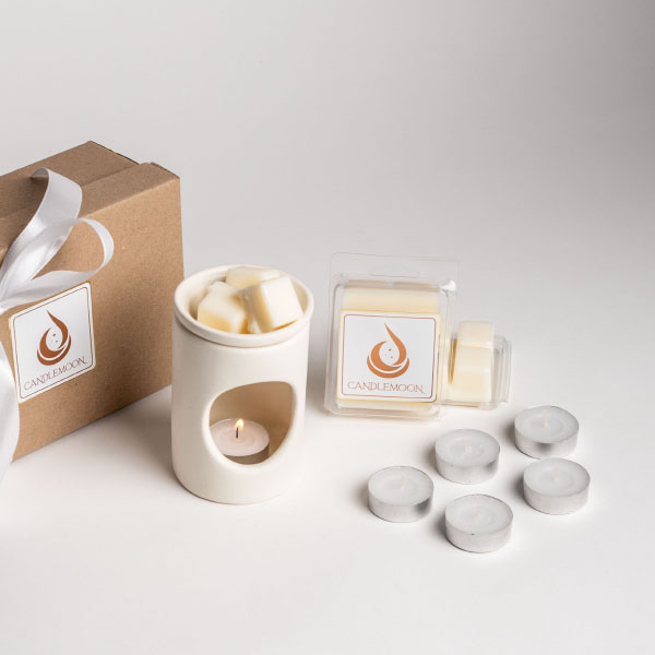 Ceramic Wax Burner Gift Set